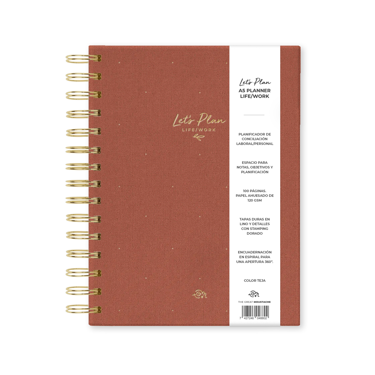 The Great Moustache - Planificador Diario Life/Work - Let's Plan