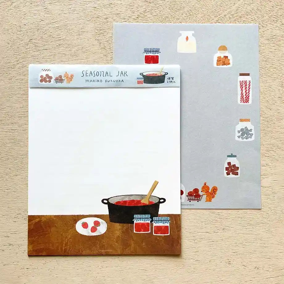 Cozyca Products - Set cartas y sobres - Seasonal Jar