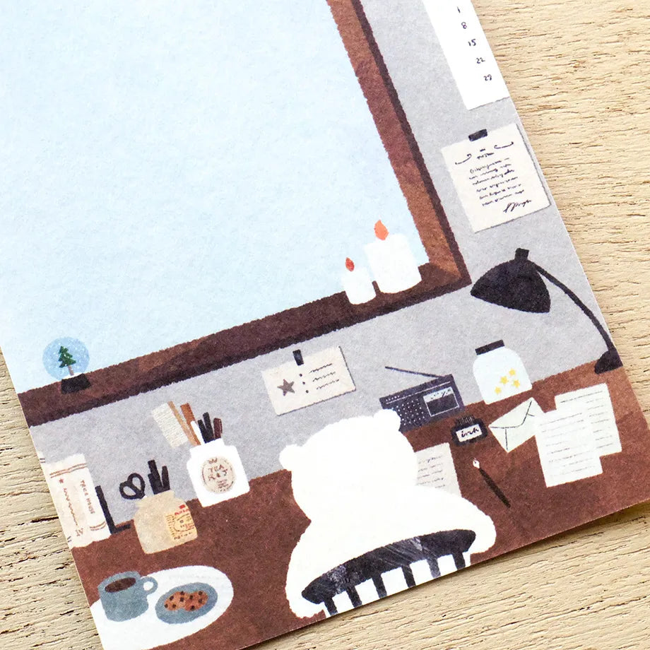 Cozyca Products - Bloc de Notas Alargadas - Hoshi Kuma
