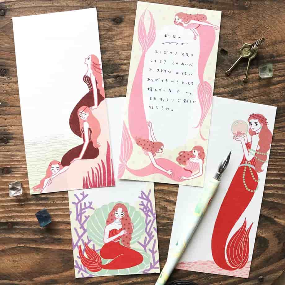 Cozyca Products - Bloc de Notas Alargadas - Mermaid