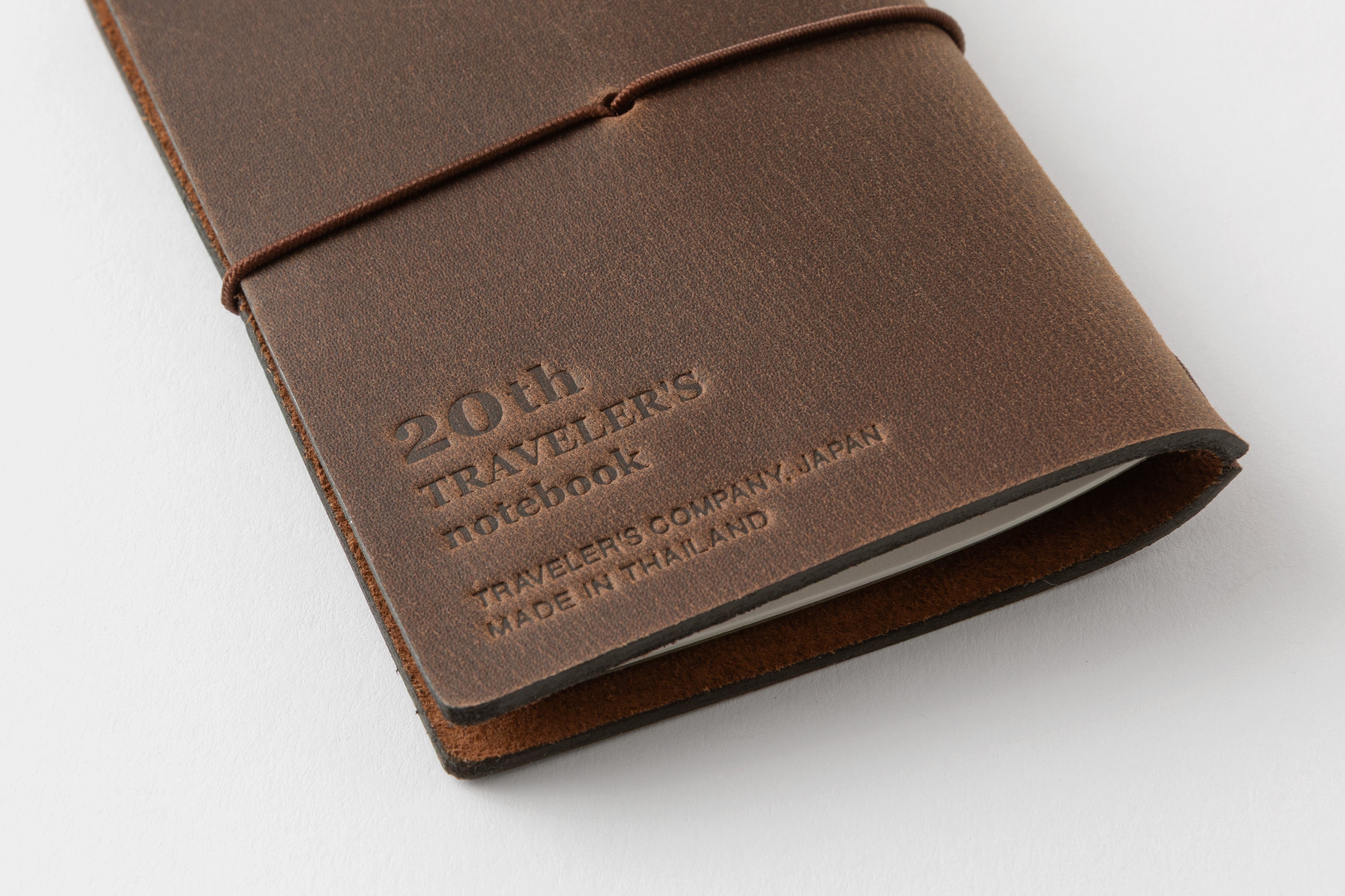 Traveler's Company - Traveler's Notebook Tamaño Tarjeta - Marrón - Set 20th Anniversary
