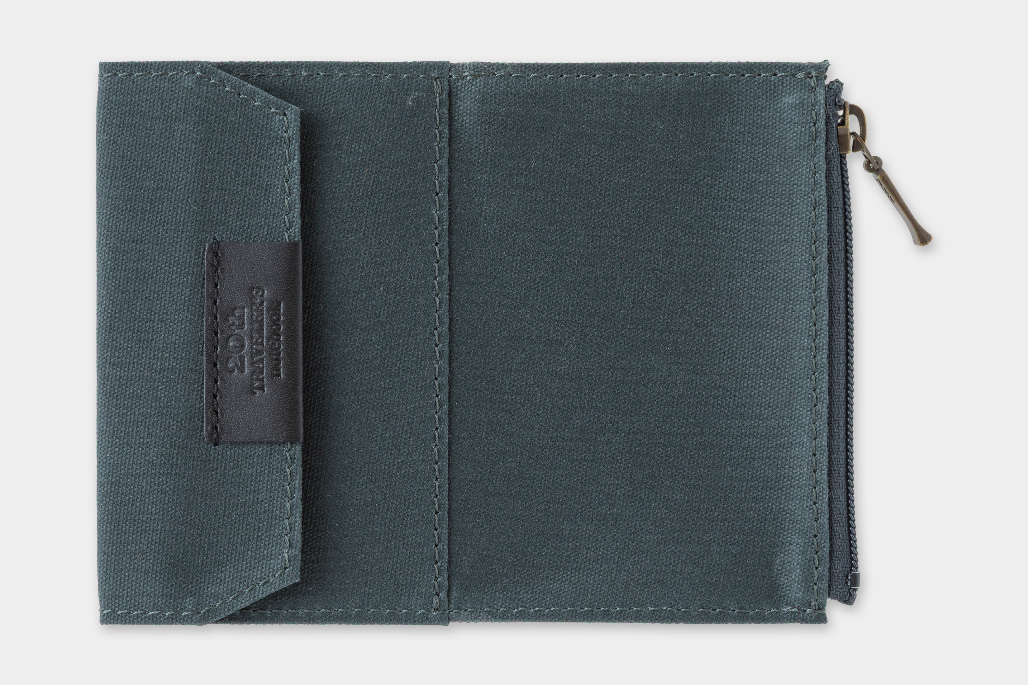 Traveler's Company - Traveler's Notebook Tamaño Tarjeta - Negro - Set 20th Anniversary