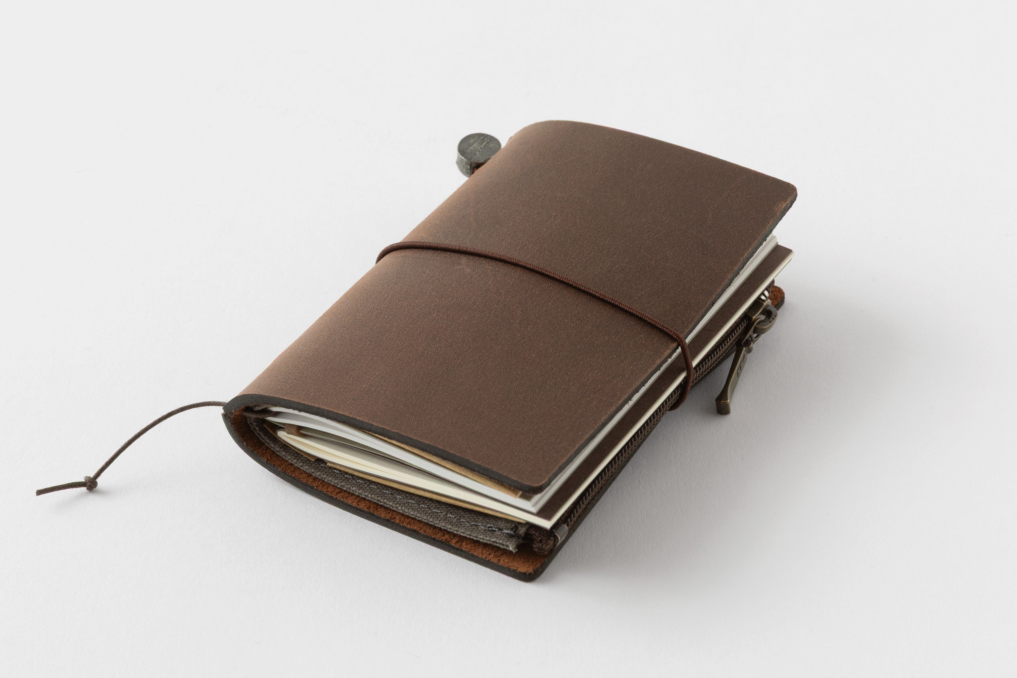 Traveler's Company - Traveler's Notebook Tamaño Tarjeta - Marrón - Set 20th Anniversary