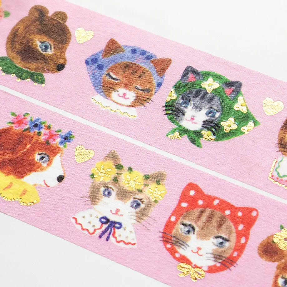 Cozyca Products - Washi Tape con Foil Dorado - Niko Niko