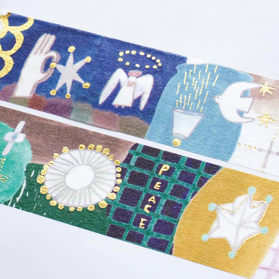 Cozyca Products - Washi Tape con Foil Dorado - INORI to HIKARI