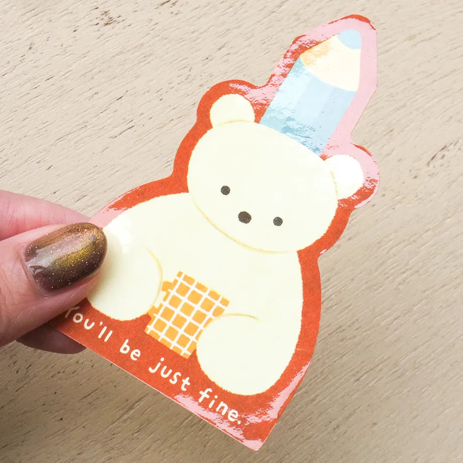 Cozyca Products - Pegatina Mariko Fukuoka - Shiro Kuma