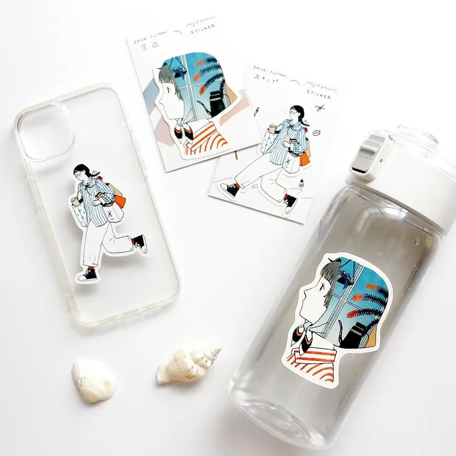Cozyca Products - Pegatina Sayuri Fujimaki - Skip