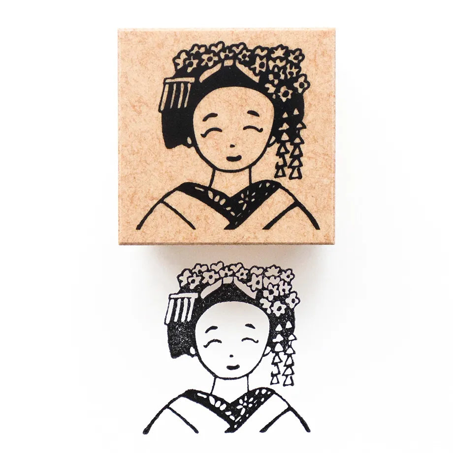 Cozyca Products - Sello de Madera de Ai Okino - Maiko