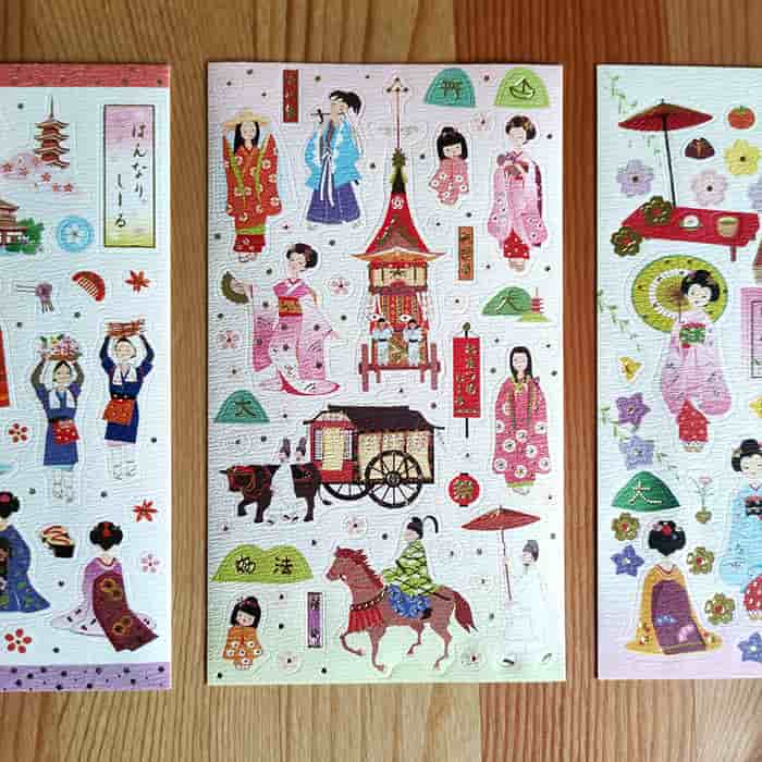 Hyogensha - Pegatinas Papel Washi - Festival