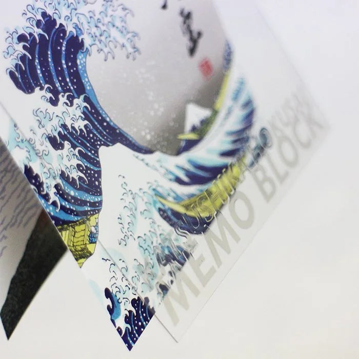 Cozyca Products - Bloc de Notas Cuadradas - Hokusai