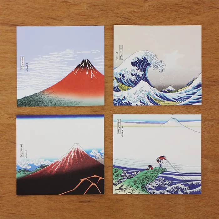 Cozyca Products - Bloc de Notas Cuadradas - Hokusai