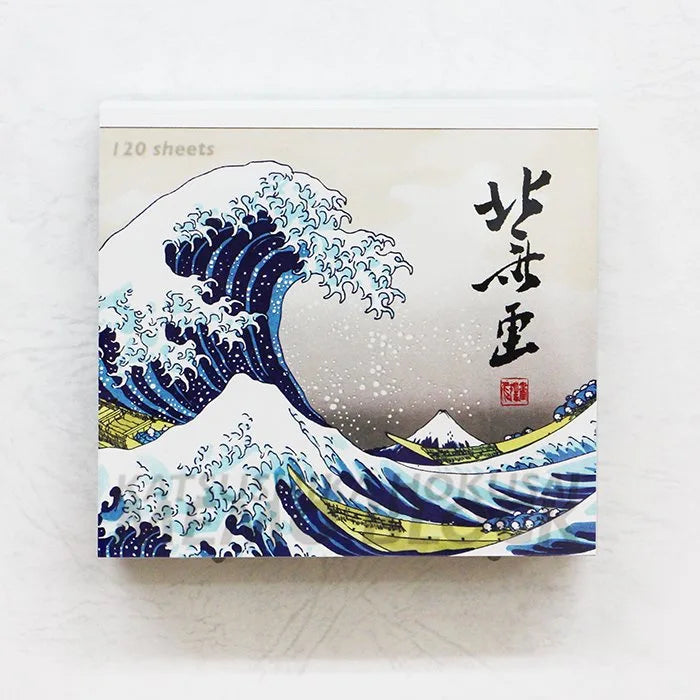 Cozyca Products - Bloc de Notas Cuadradas - Hokusai