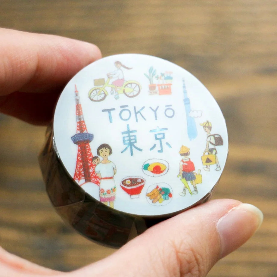 Cozyca Products - Washi Tape Transparente - Tokyo