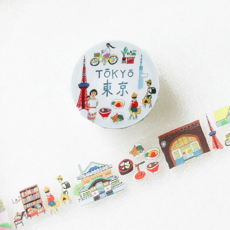 Cozyca Products - Washi Tape Transparente - Tokyo