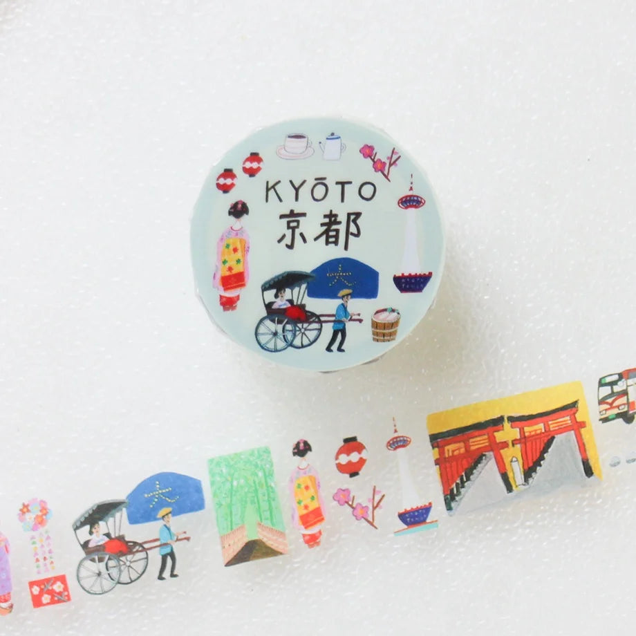 Cozyca Products - Washi Tape Transparente - Kyoto
