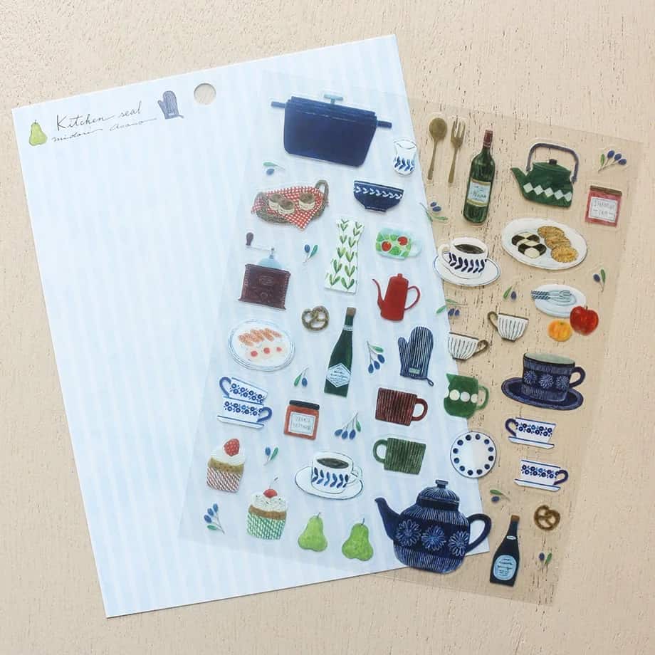 Cozyca Products - Pegatinas Midori Asano - Kitchen Seal