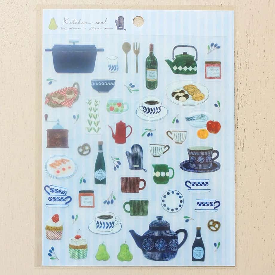 Cozyca Products - Pegatinas Midori Asano - Kitchen Seal