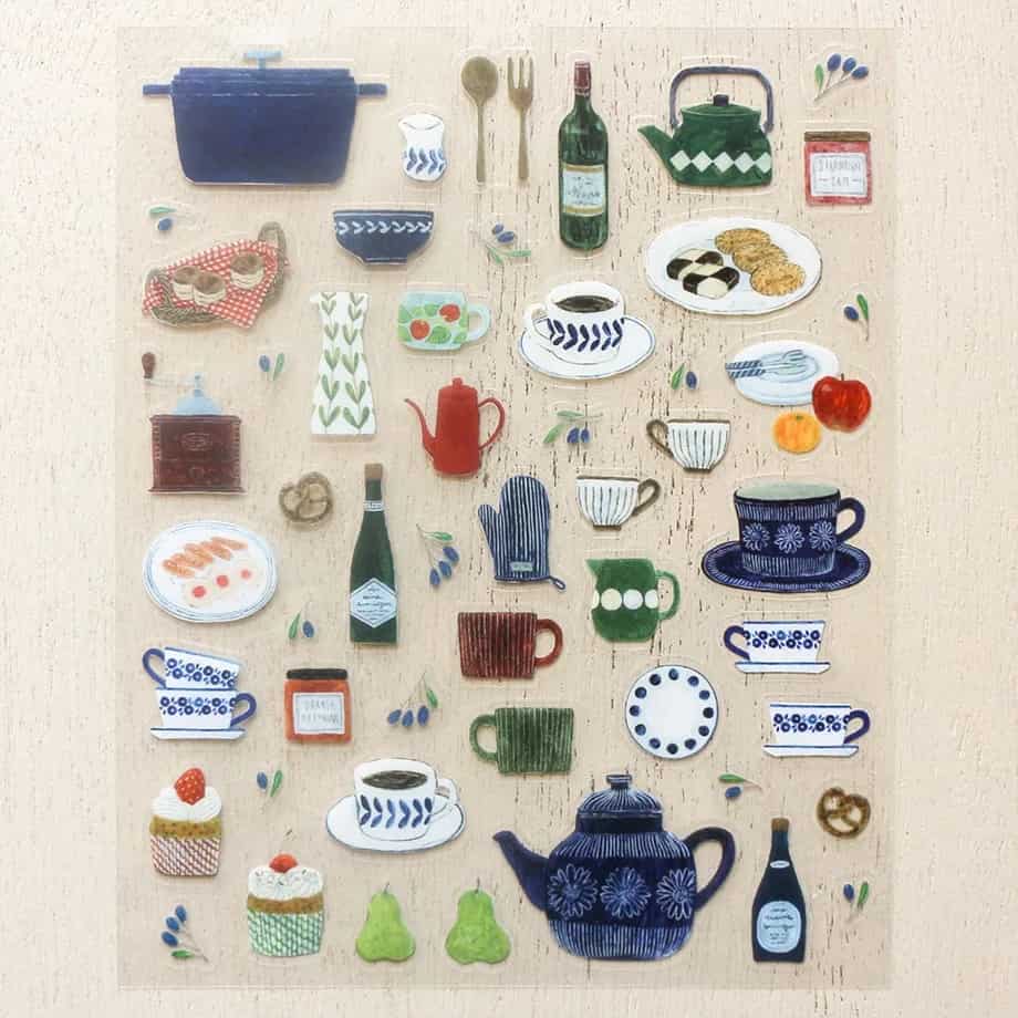 Cozyca Products - Pegatinas Midori Asano - Kitchen Seal