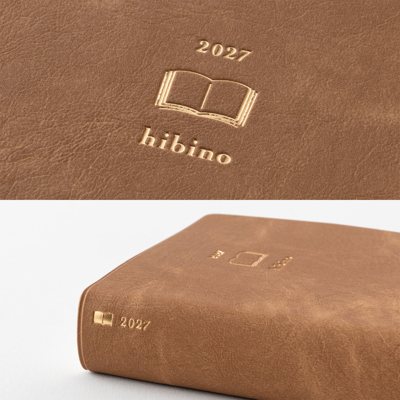 Midori - Agenda Diaria 2027 - Camel - Diary Hibino A6