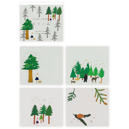 Cozyca Products - Bloc de Notas Cuadradas - Yoru no Mori