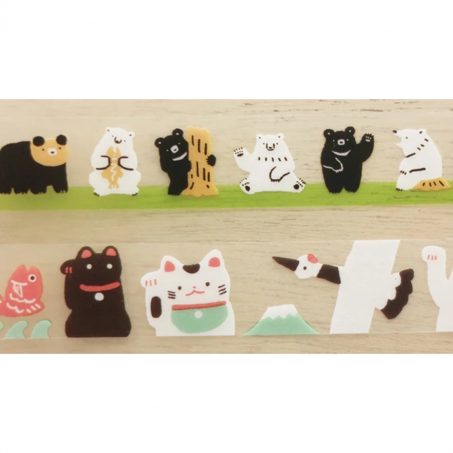 Cozyca Products - Washi Tape Transparente - Invitation Cat