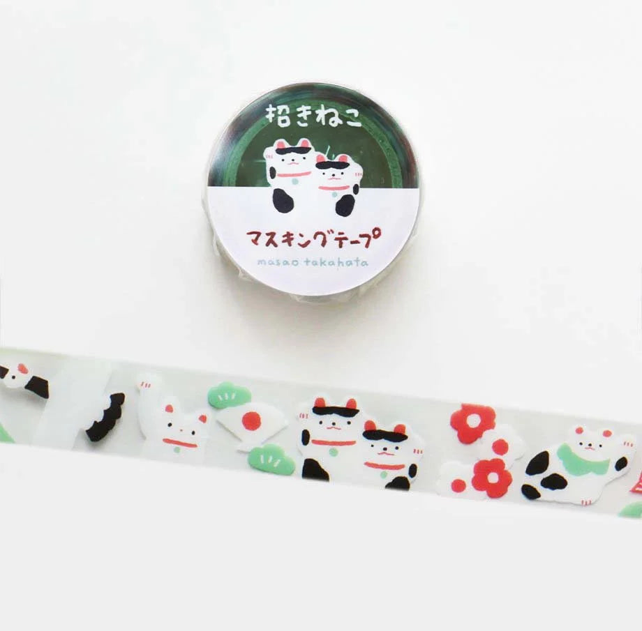 Cozyca Products - Washi Tape Transparente - Invitation Cat