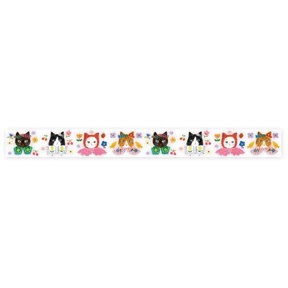 Cozyca Products - Washi Tape Transparente - Cat Cat