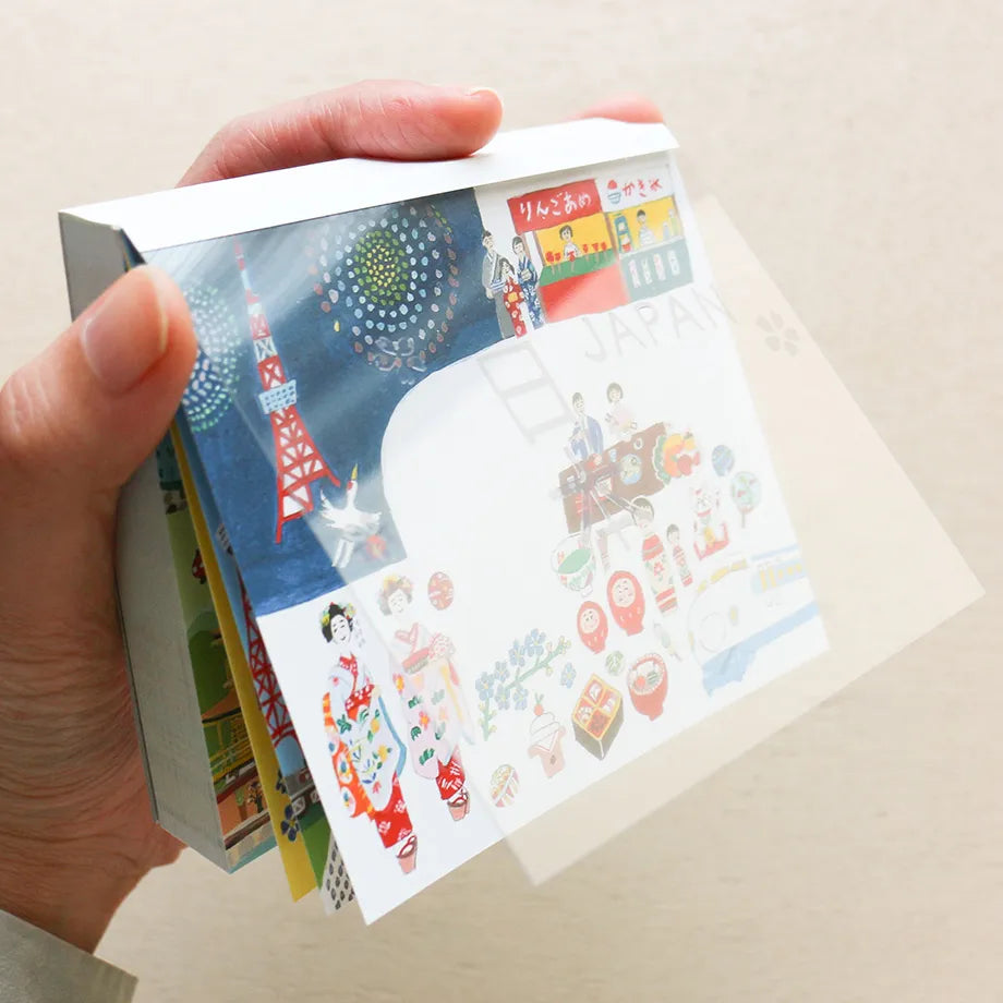 Cozyca Products - Bloc de Notas Cuadradas - Japan