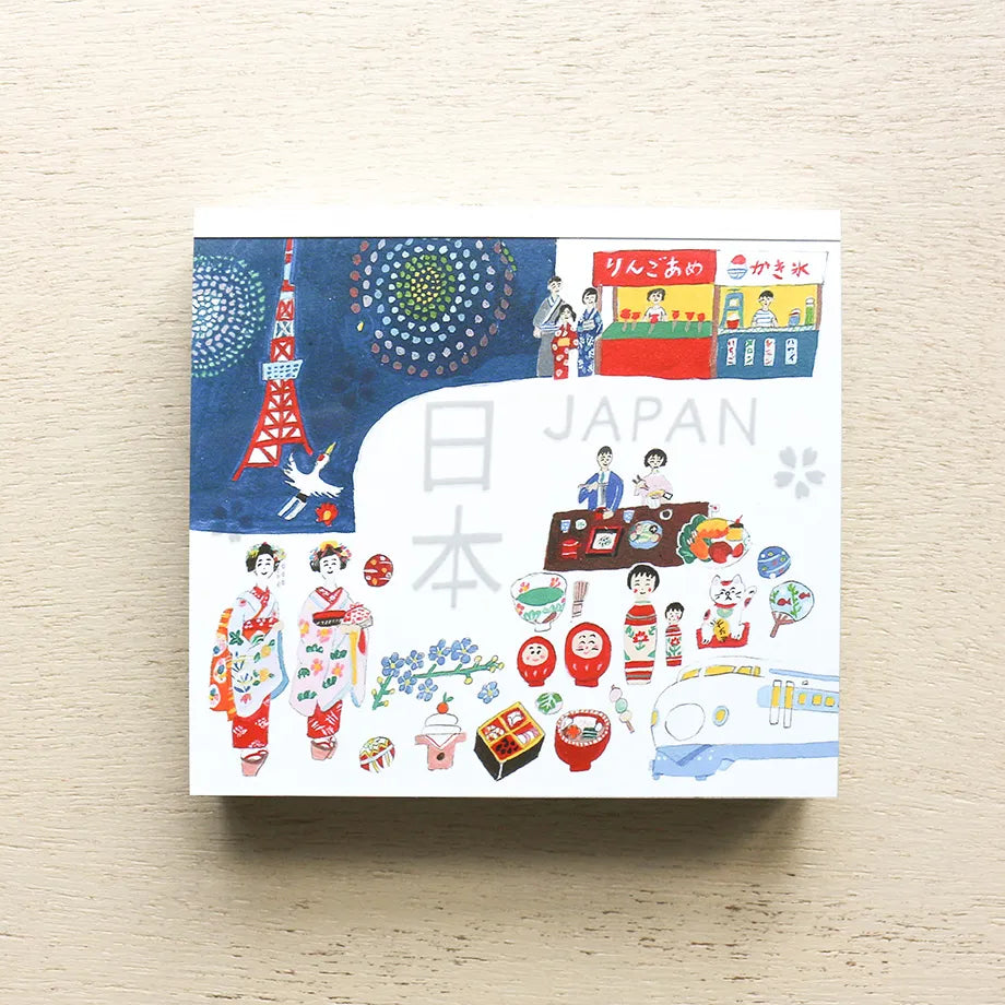 Cozyca Products - Bloc de Notas Cuadradas - Japan