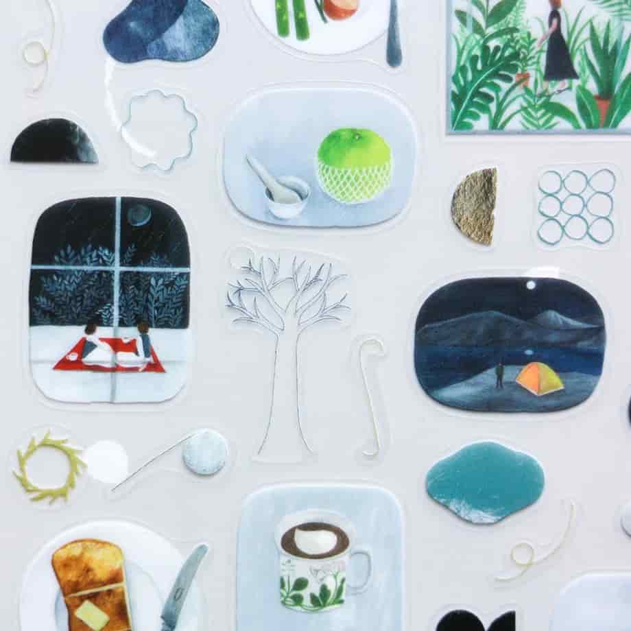 Cozyca Products - Pegatinas Nishi Shuku - Scene