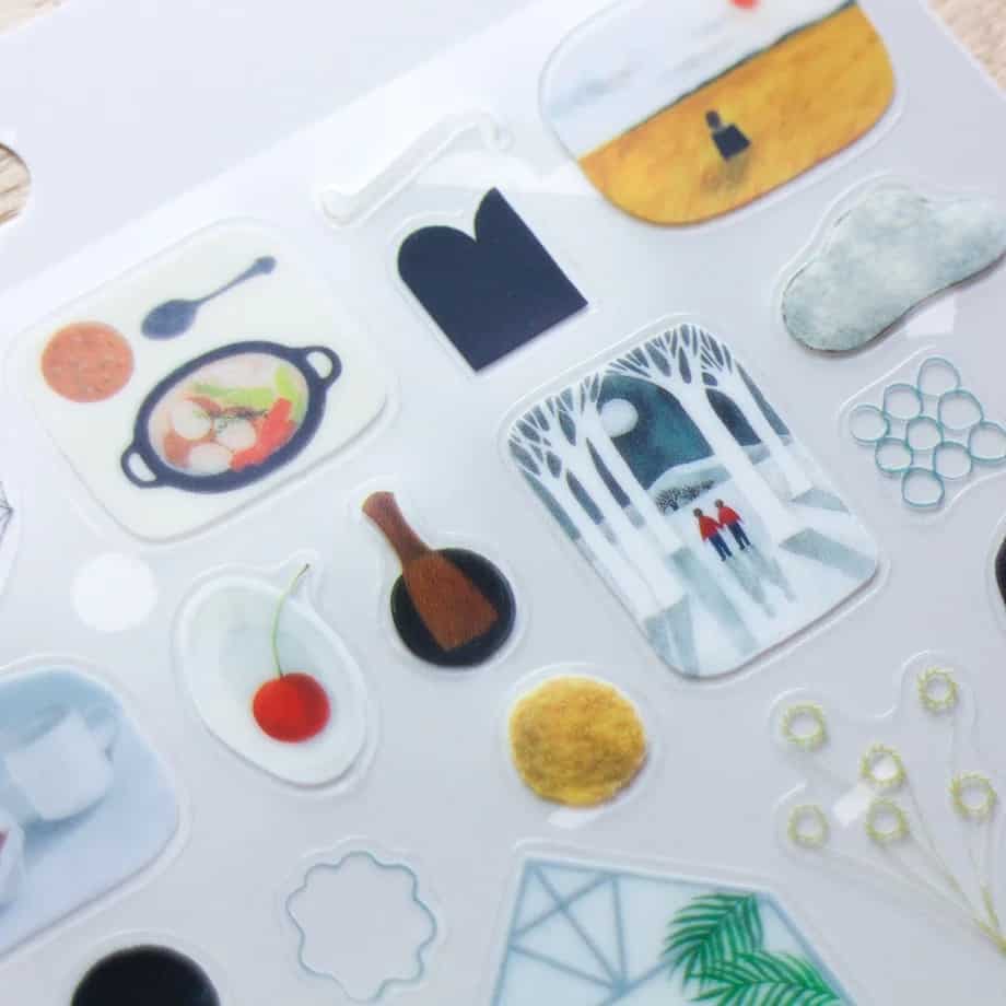 Cozyca Products - Pegatinas Nishi Shuku - Scene