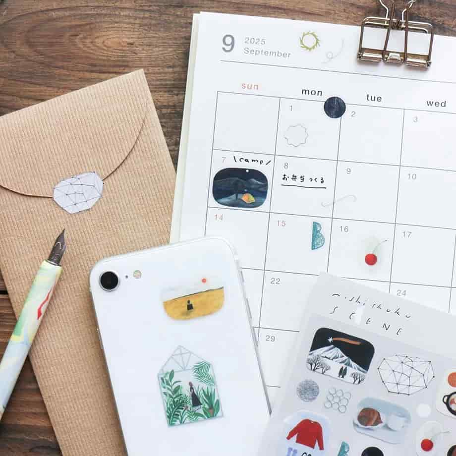 Cozyca Products - Pegatinas Nishi Shuku - Scene