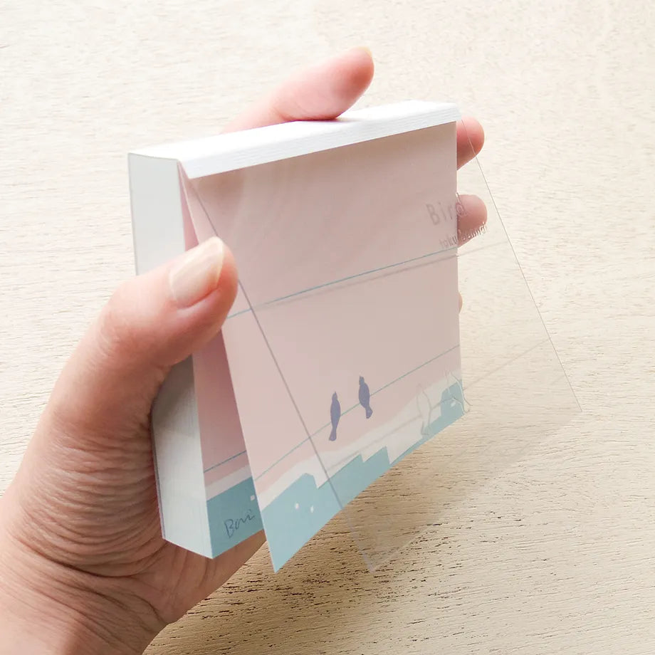 Cozyca Products - Bloc de Notas Cuadradas - Bird