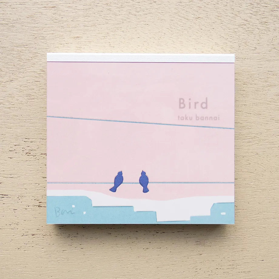 Cozyca Products - Bloc de Notas Cuadradas - Bird