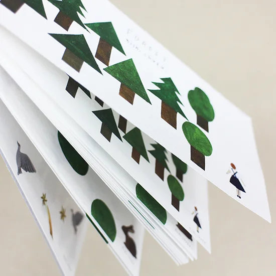 Cozyca Products - Bloc de Notas Alargadas - Forest