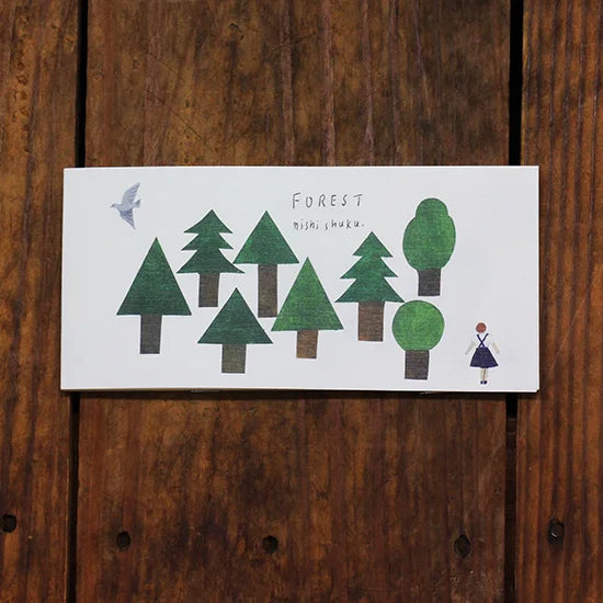 Cozyca Products - Bloc de Notas Alargadas - Forest
