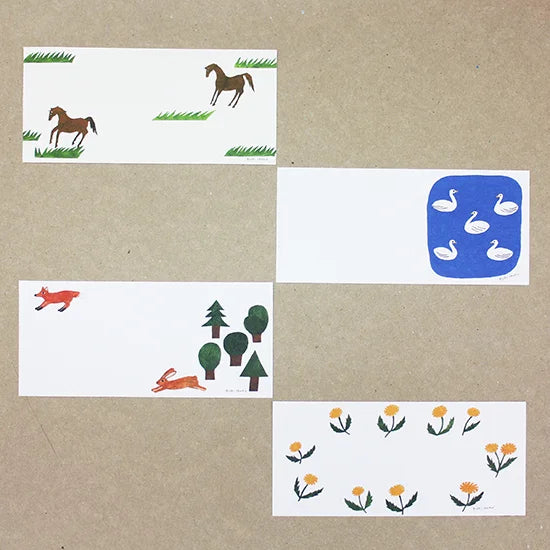 Cozyca Products - Bloc de Notas Alargadas - Grassland