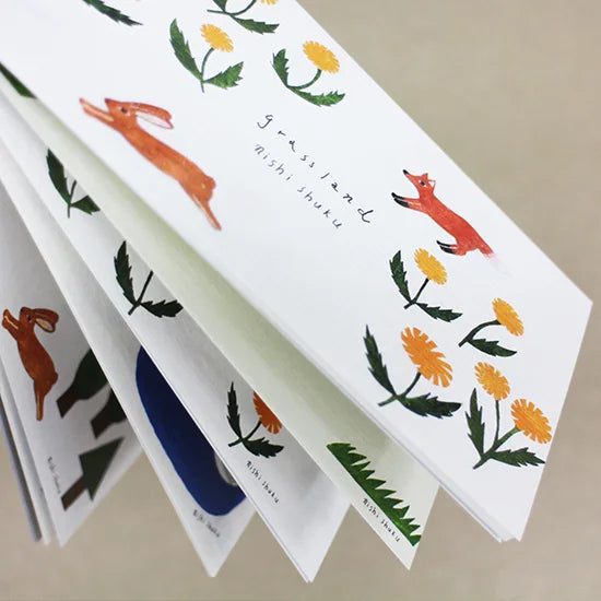 Cozyca Products - Bloc de Notas Alargadas - Grassland