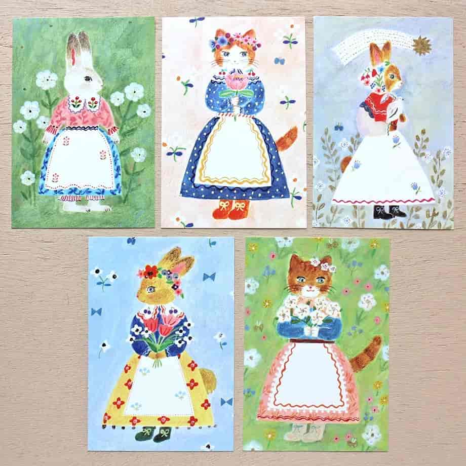 Cozyca Products - Bloc de 10 Postales - Tablier