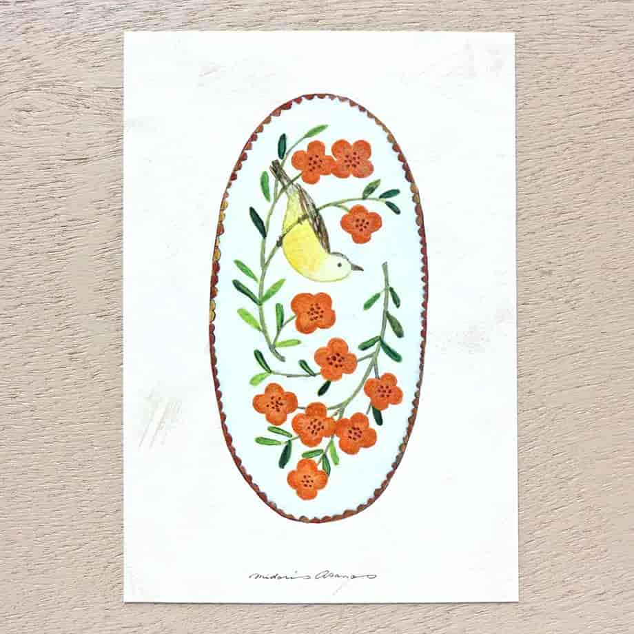 Cozyca Products - Bloc de 10 Postales - Birds