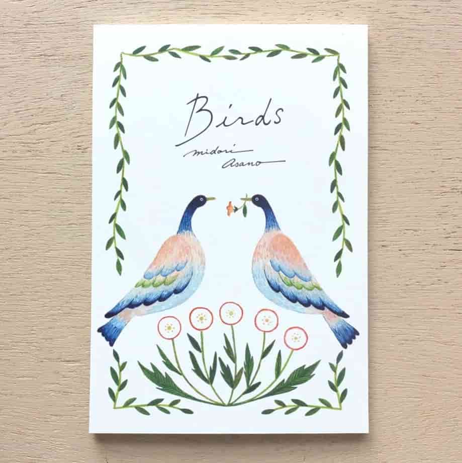 Cozyca Products - Bloc de 10 Postales - Birds
