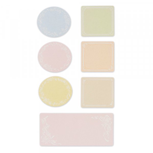 NB Co - Pegatinas geométricas para mensajes