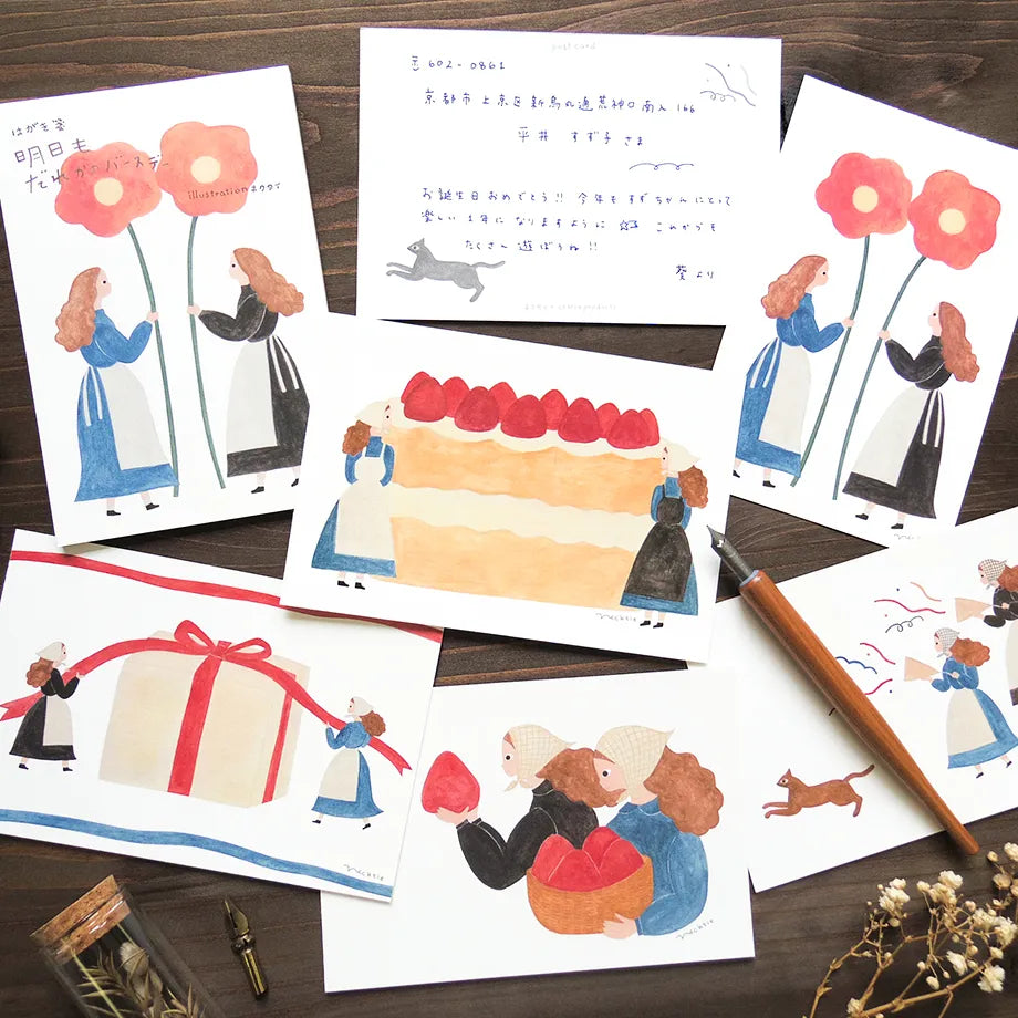 Cozyca Products - Bloc de 10 Postales - Tomorrow is someone's Birthday