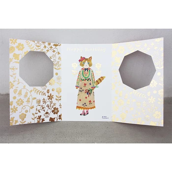 Cozyca Products - Tarjeta de Cumpleaños Aiko Fukawa - Cat