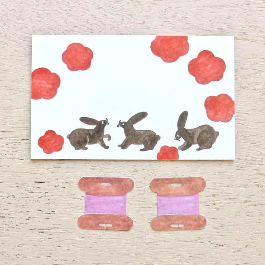 Cozyca Products - Tarjeta-Móvil Necktie - Balloon and Carrot