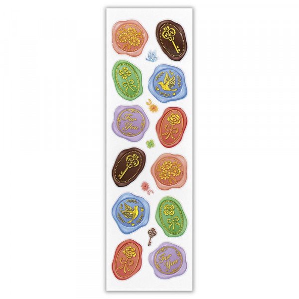 NB Co - Pegatinas tipo sello - Biju Seal