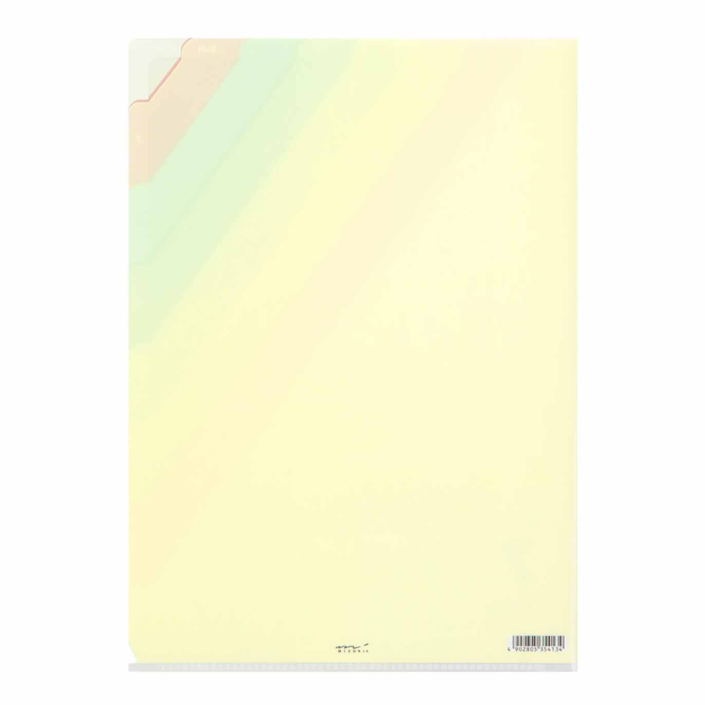 Midori - Archivador 7 bolsillos A4 - Stripes Beige