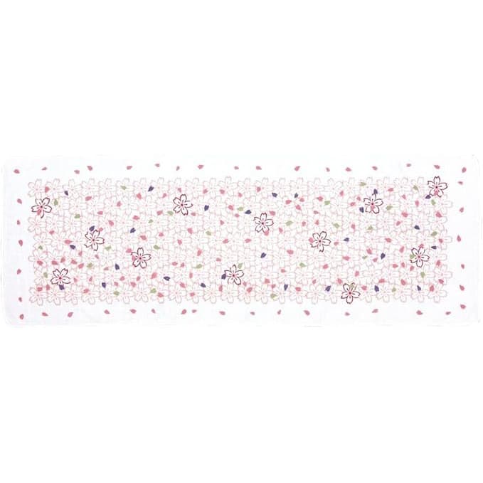 Hyogensha - Toalla de Manos - Sakura - Gasa Tenugui Doble
