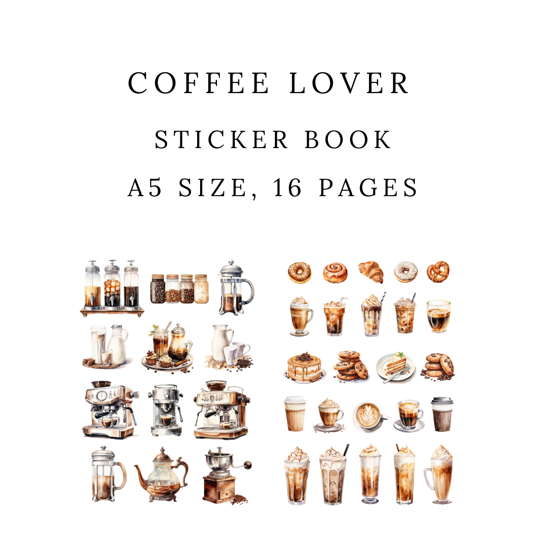 Penpaling Paula - Coffee Lover - Libro de pegatinas