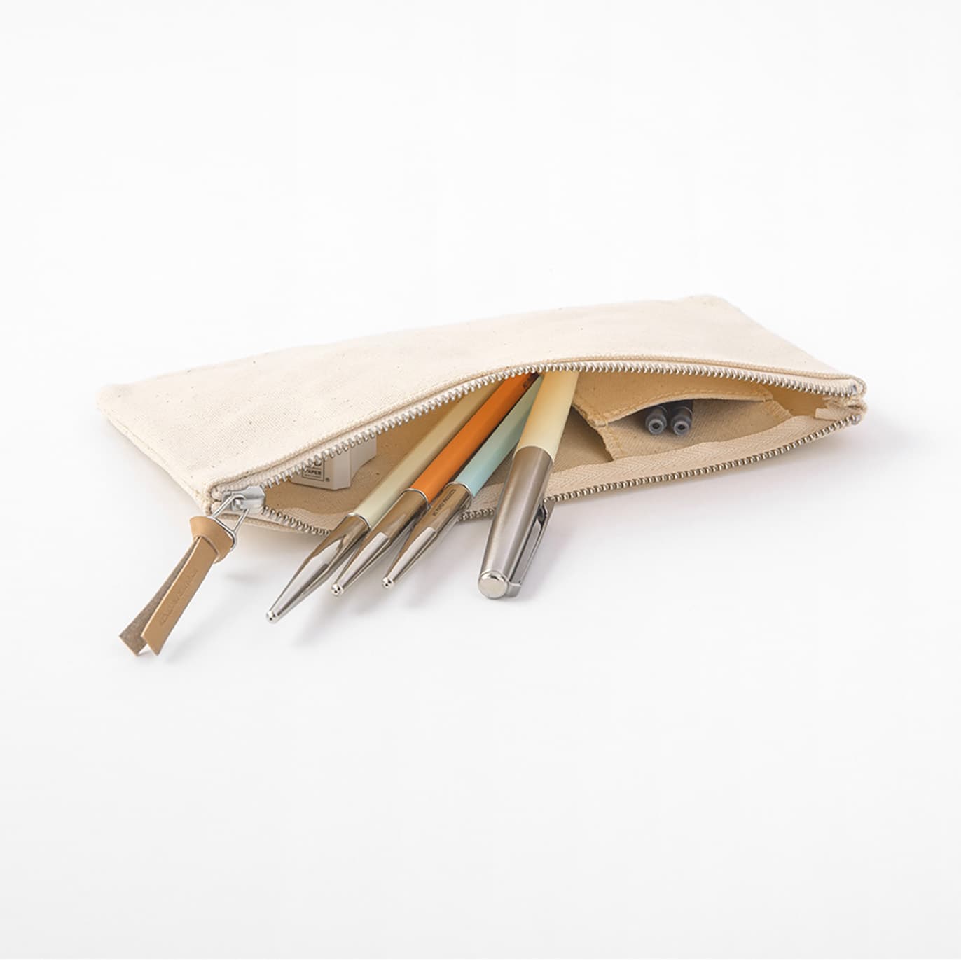 MD PAPER - Estuche Tela Plano - Kurashiki Canvas